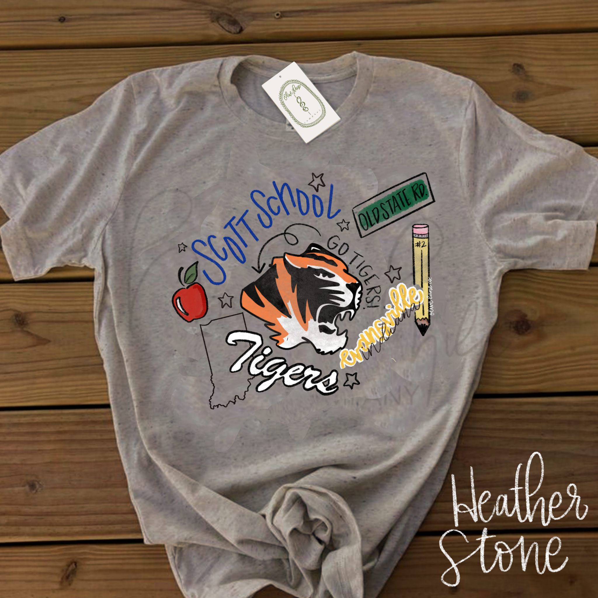 Scott School Doodle Tee