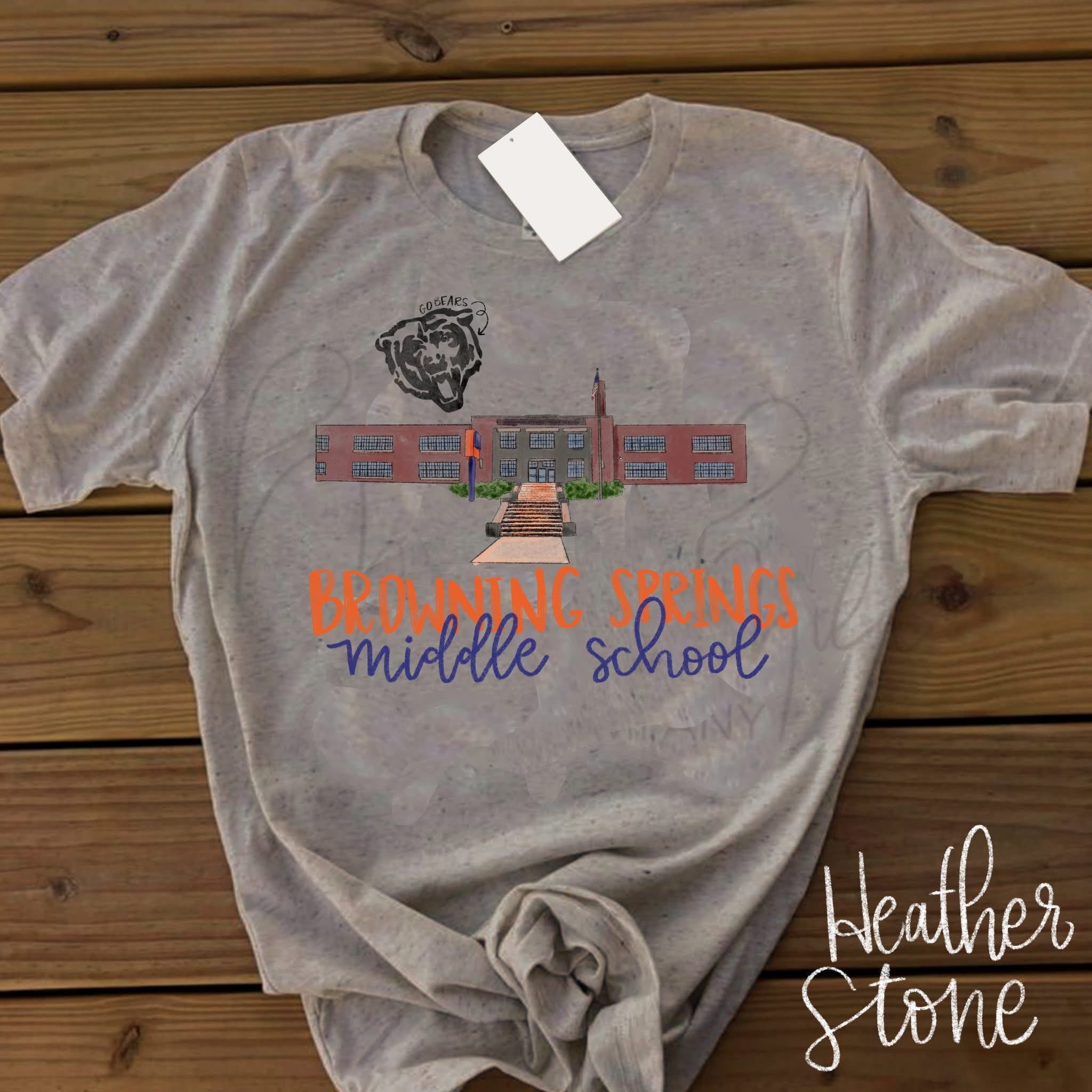 Browning Springs Middle School Tee