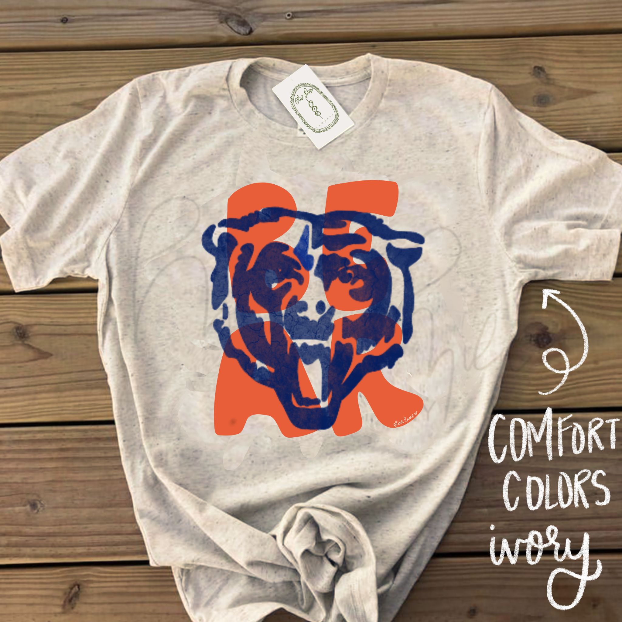 Bears Mascot Outline Tee