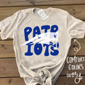 Patriots Mascot Outline Tee