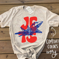 Jets Mascot Outline Tee