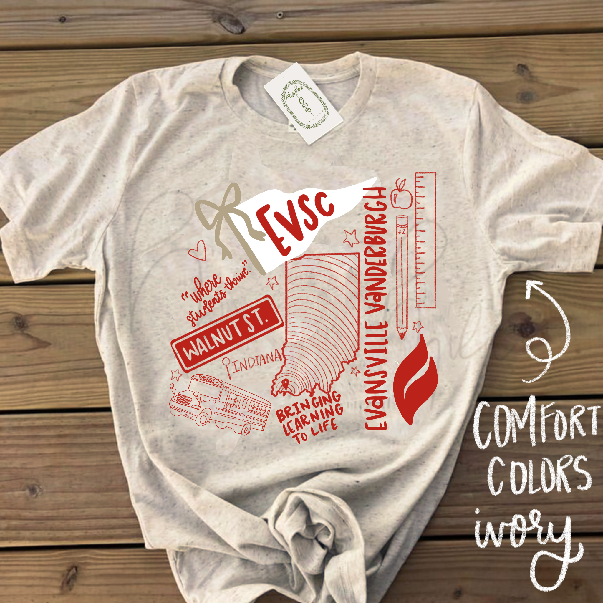 EVSC Doodles Tee