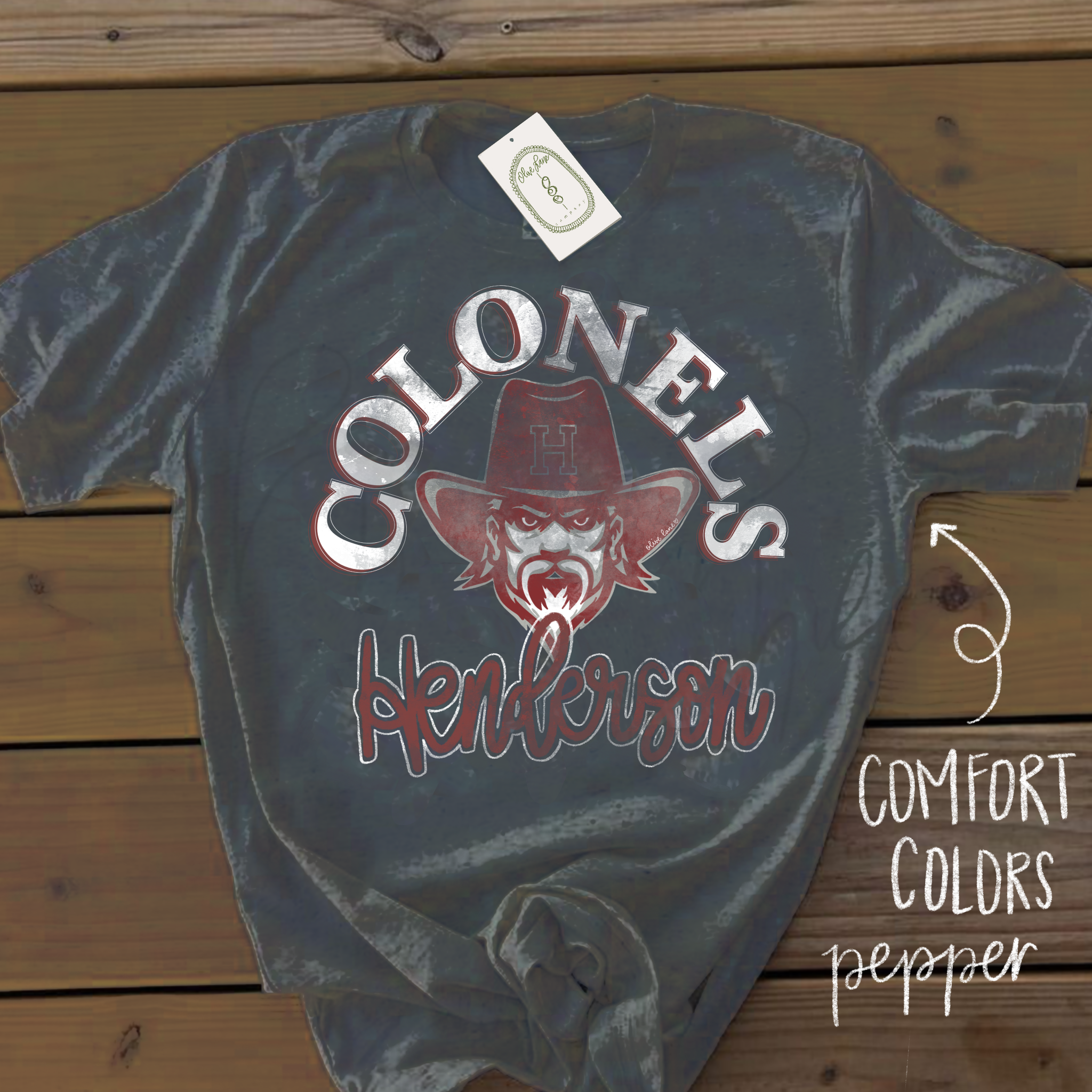 Henderson Colonels Tee